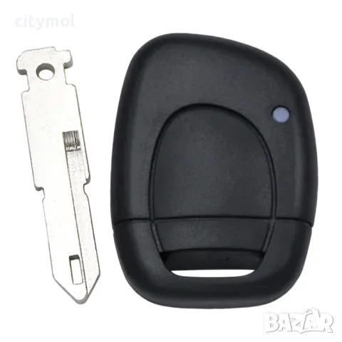 Кутийка за ключ Renault с 1 бутон и острие за Renault/Dacia:Clio/Kangoo/Master/Modus/Trafic/Twingo, снимка 5 - Аксесоари и консумативи - 48683615