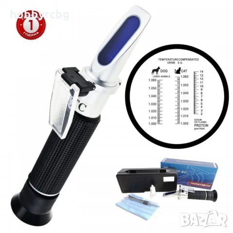 Клиничен рефрактометър за животни серумен протеин, снимка 1