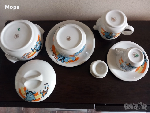 Детски Порцеланов Сервиз , снимка 6 - Сервизи - 51552778