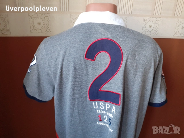 👉US Polo ASSN Original XL ефектна, снимка 5 - Тениски - 54242268