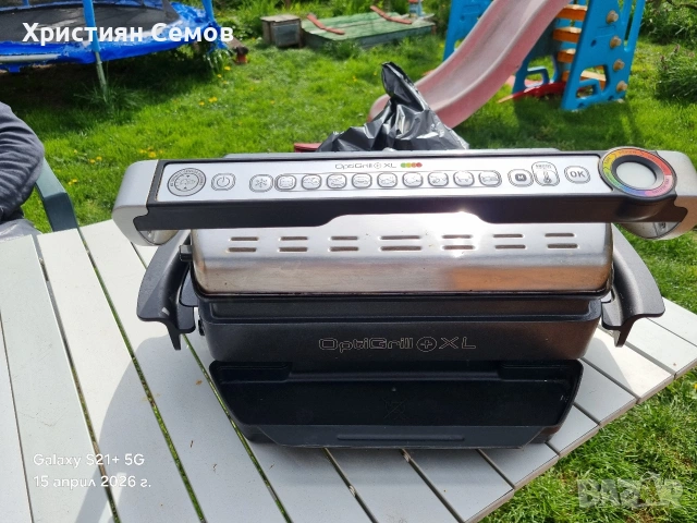 Tefal optigrill + XL, снимка 6 - Скари - 54201869