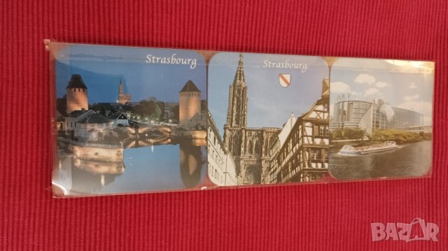 Коркови подложки за чаши Страсбург. 