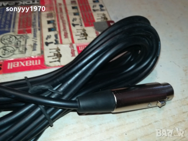 SHURE-КАБЕЛ ЗА МИКРОФОН 1911251024, снимка 6 - Микрофони - 52463111