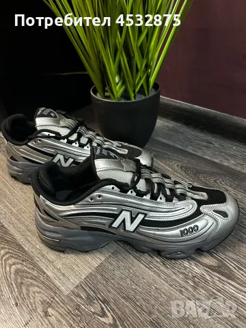 New Balance 1000 - Silver/Black, снимка 2 - Спортни обувки - 56523404