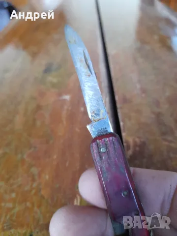 Стар джобен нож,ножче,ножка #99, снимка 6 - Други ценни предмети - 49424597