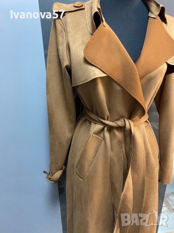 Палто велур , снимка 4 - Палта, манта - 38651874