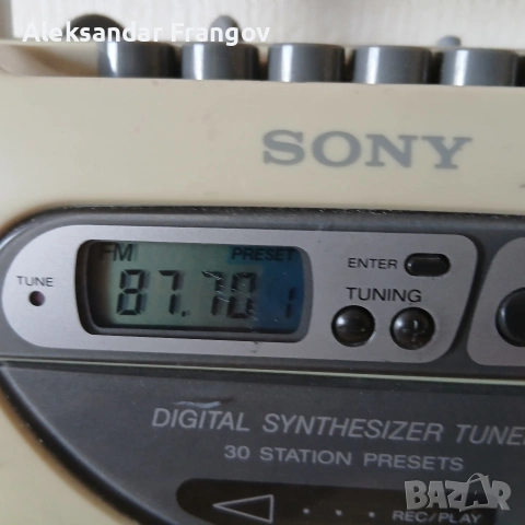SONY модел CFS - 230S и SONY CFS - B31, снимка 9 - Радиокасетофони, транзистори - 52678653