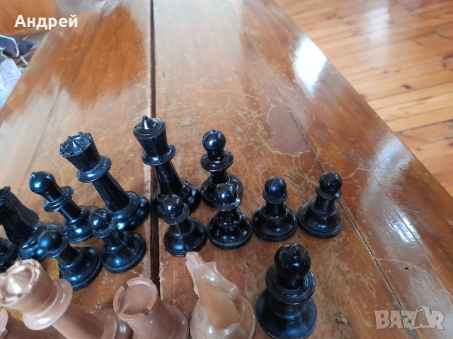 Стари фигури за шах, снимка 3 - Шах и табла - 53334315