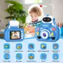 Детска камера GREENKINDER, 2,0 инча, 1080P HD с 32GB карта, за деца на възраст 3-12 години, синя, снимка 3
