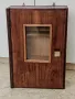Старинен Стенен Шкаф Шкафче с Етажерки 43/30/14 см., снимка 1