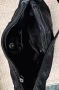 Черна кожена чанта, снимка 3