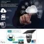 Камера за наблюдение WIFI 2.4GHz Koopsio, соларно захранване , снимка 2