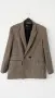 Дамско двуредно сако Zara, каре, размер M (отлично състояние), снимка 1