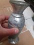 Стара алуминиева ваза, снимка 2