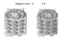 Клавиатура за:  Panasonic GD55,GD90,GD67,GENNY,SAVVY,ALCATEL 525,DB,EASY,311,511,300,332,301,302,303, снимка 7
