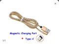 Магнитен кабел за зареждане на телефона , снимка 1 - USB кабели - 44207074