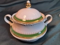 немски порцеланов супник с позлата Winterling 30/4, снимка 1