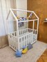 Детска кошара къщичка | модел: БОБИ | Легло от Масив по Монтесори, снимка 1