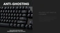 Механична клавиатура Logitech G413 TKL SE tactile LED черна чисто нова геймърс кутия keyboard gaming, снимка 12