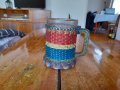 Стара плетена халба,чаша, снимка 1