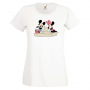 Дамска тениска Mickey & Minnie 4, снимка 1 - Тениски - 36526217