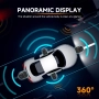 360 градуса камери за Android мултимедия, навигация, четири камери за кола, автомобил, монитор, снимка 3
