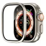 Стъклен протектор с титаниевa рамка за Apple Watch ULTRA, снимка 5