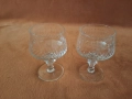 Винтидж български кристални чаши – 2 броя, снимка 4