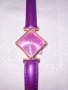 Нов дамски часовник с лилав цвят , снимка 1 - Луксозни - 44584236