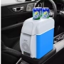 4551 Компактна електрическа термочанта за кола – 12V мобилност за свежа храна и напитки, снимка 5