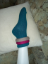 Дамски плетени чорапи от 100% вълна, размер 38  лна, снимка 1 - Дамски чорапи - 36528607