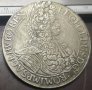 Монета Австрия - 1 Талер 1695 г. Леополд I - Реплика, снимка 1