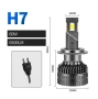 LED крушки H7 – 12V-24V 60W 6500LM 6000K CANBUS без грешки, снимка 2