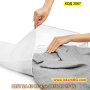 Бял калъф за съхранение на дрехи - 3 размера - КОД 3067, снимка 5