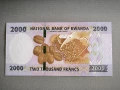Банкнота - Руанда - 2000 франка UNC | 2024г., снимка 1