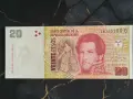 Банкнота - Аржентина - 20 песо UNC | 2003г., снимка 1