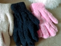Страхотни пухкави шапки и ръкавици Подходящи за коледен подарък , снимка 12