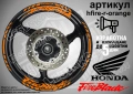 Honda Fireblade кантове и надписи за джанти, снимка 6