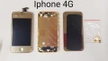 Комплект Gold лимитирана серия за Iphone 4G, дисплей , среда , заден капак и копчета, чекмеджета, снимка 1