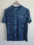 Under Armour Fitted Blue Camo HeatGear оригинална нова тениска фланелка размер М , снимка 1