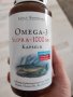Sanct Bernard Немски натурални продукти ОМЕГА  3 Supra рибено масло  120 SUPRA капсули по 1000 мг , снимка 1 - Хранителни добавки - 36110101