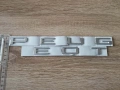 сребрист надпис Peugeot нов стил голям размер, снимка 4