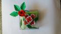 Оригами рози в кутиики