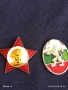 Стара значка СССР В.Й.Ленин - кокарда НРБ за КОЛЕКЦИЯ ДЕКОРАЦИЯ 37083, снимка 1