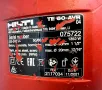 Hilti TE 60-AVR - Комбиниран перфоратор 1350W 8.0J 12.2021г., снимка 5