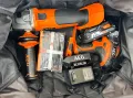 Нов комплетк от ъглошлайф AEG BEWS 18-125X и винтоверт AEG BSB18C2, снимка 12