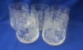 Български кристални чаши за уиски или друг алкохол – 5 бр, снимка 1 - Чаши - 40867611