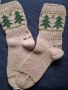 Вълнени чорапи с оригинални мотиви, снимка 2