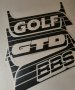 Стикери за заден панел на голф 2, снимка 5