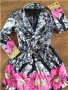  Desigual less more rain coat dress - страхотен дамски тренч, снимка 2